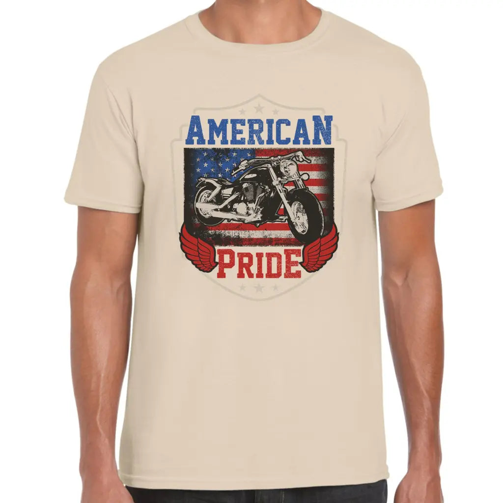 American Pride Bike T-Shirt - Tshirtpark.com