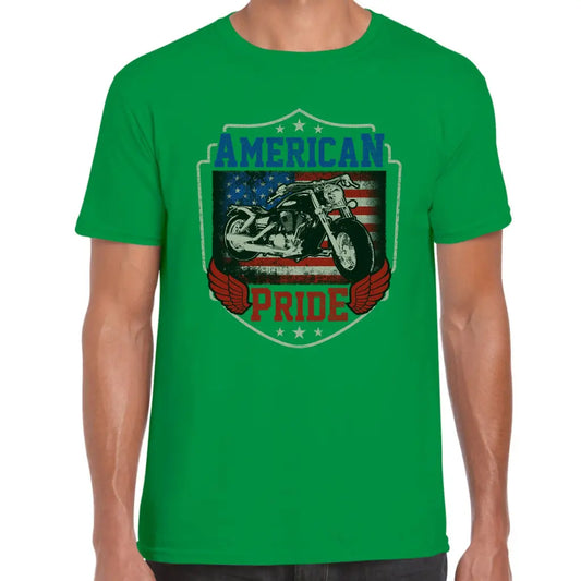 American Pride Bike T-Shirt - Tshirtpark.com