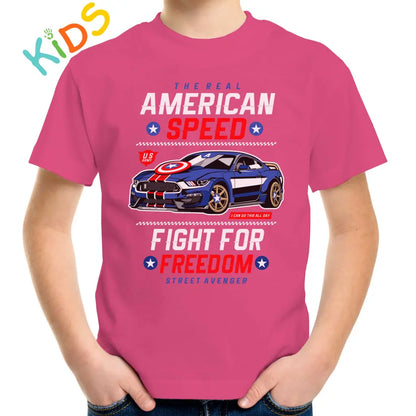 American Speed Kids T-shirt - Tshirtpark.com