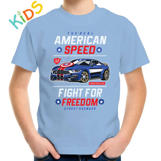 American Speed Kids T-shirt - Tshirtpark.com