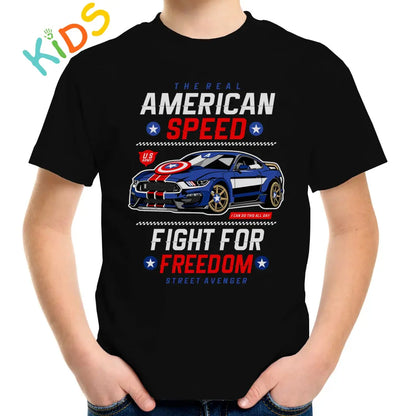 American Speed Kids T-shirt - Tshirtpark.com