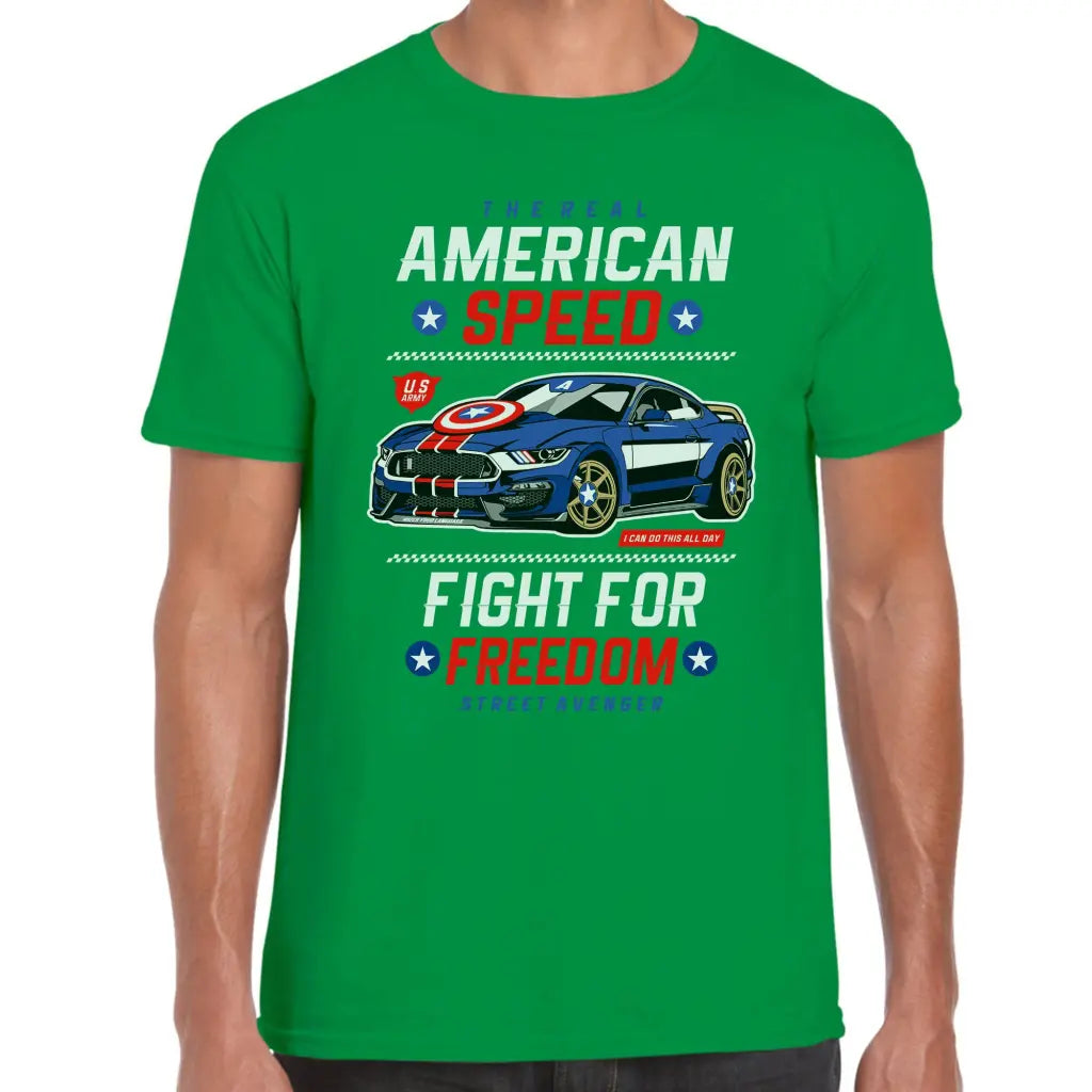 American Speed T-Shirt - Tshirtpark.com