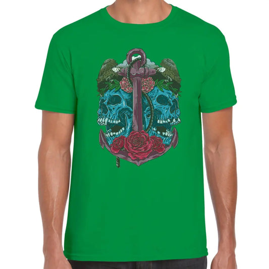 Anchor Skull T-Shirt - Tshirtpark.com