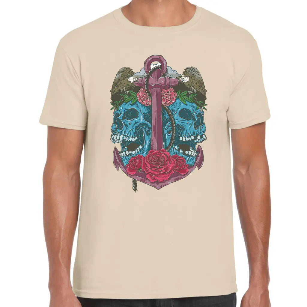 Anchor Skull T-Shirt - Tshirtpark.com