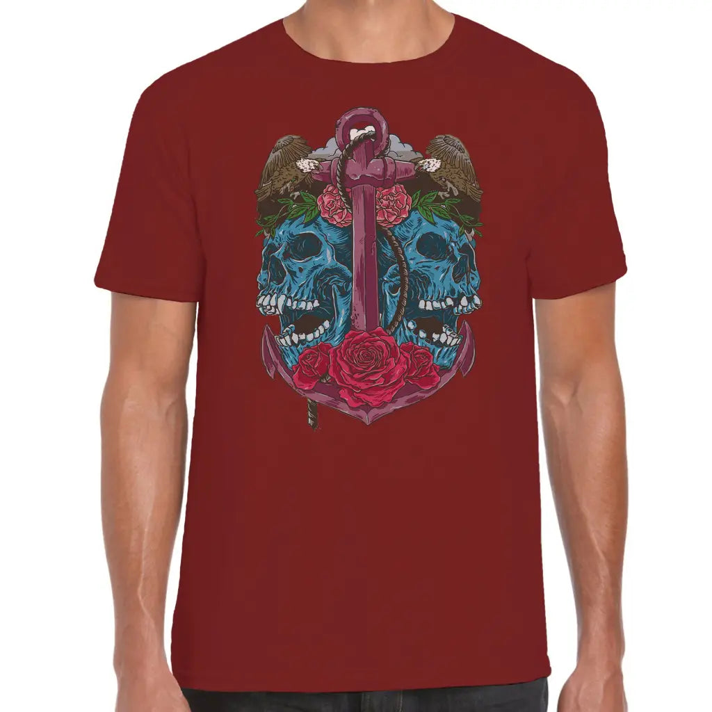 Anchor Skull T-Shirt - Tshirtpark.com