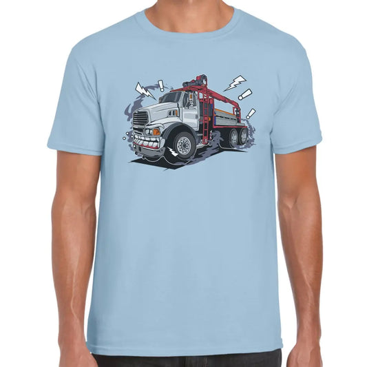 Angry Crane Lorry T-Shirt - Tshirtpark.com