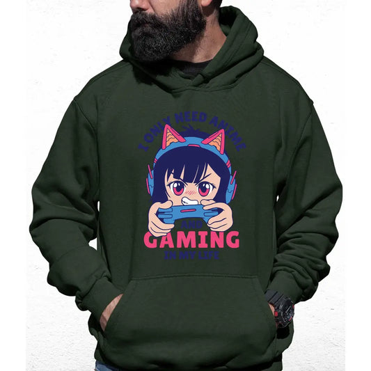 Anime Gamer Colour Hoodie - Tshirtpark.com