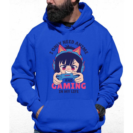 Anime Gamer Colour Hoodie - Tshirtpark.com