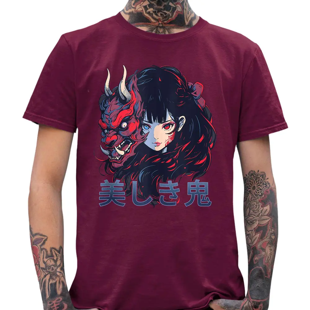 Anime Girl With Demon T-Shirt - Tshirtpark.com