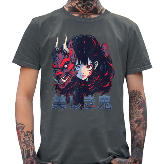 Anime Girl With Demon T-Shirt - Tshirtpark.com