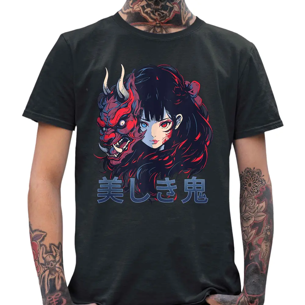 Anime Girl With Demon T-Shirt - Tshirtpark.com