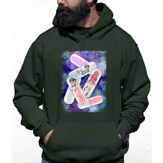 Anime Pills Colour Hoodie - Tshirtpark.com