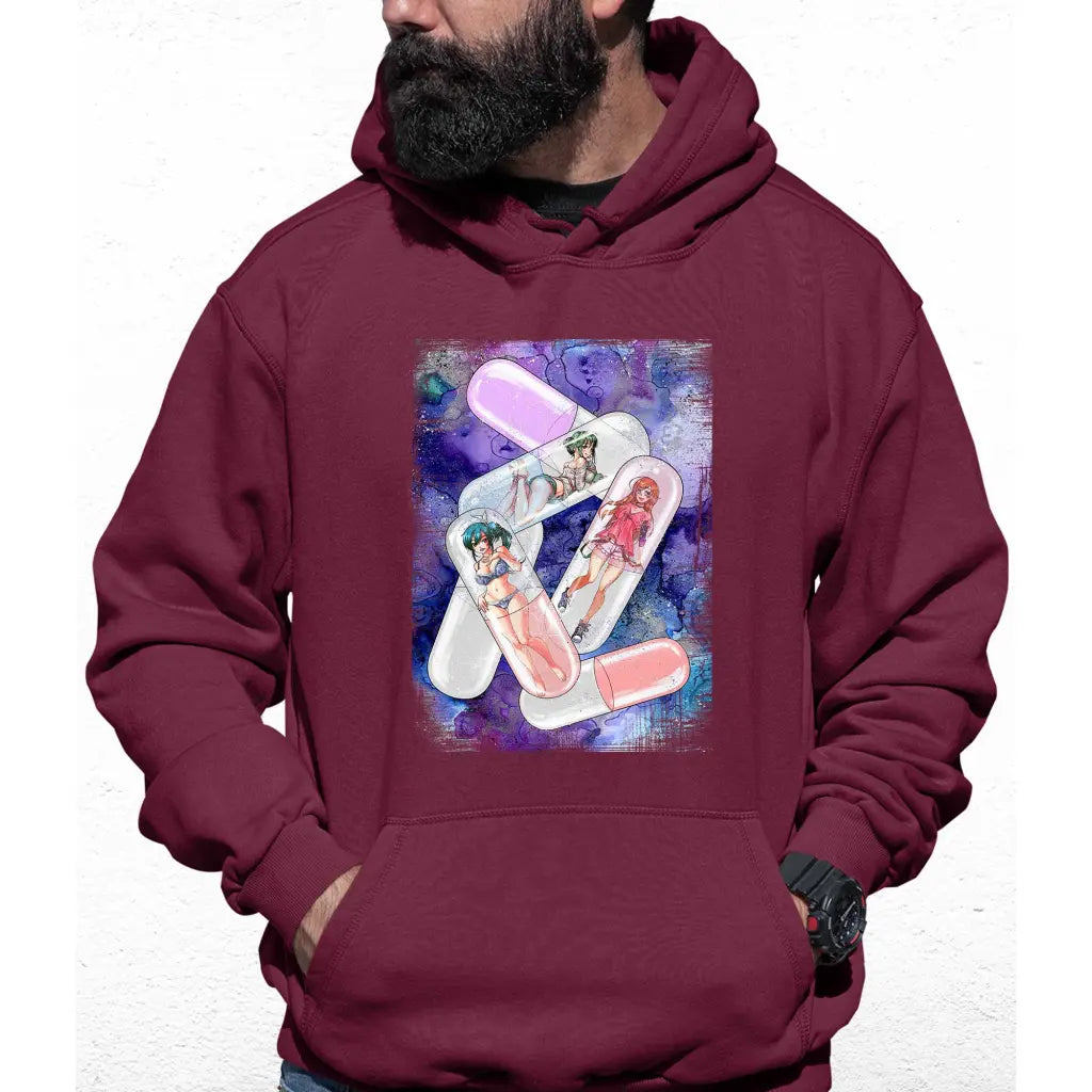 Anime Pills Colour Hoodie - Tshirtpark.com