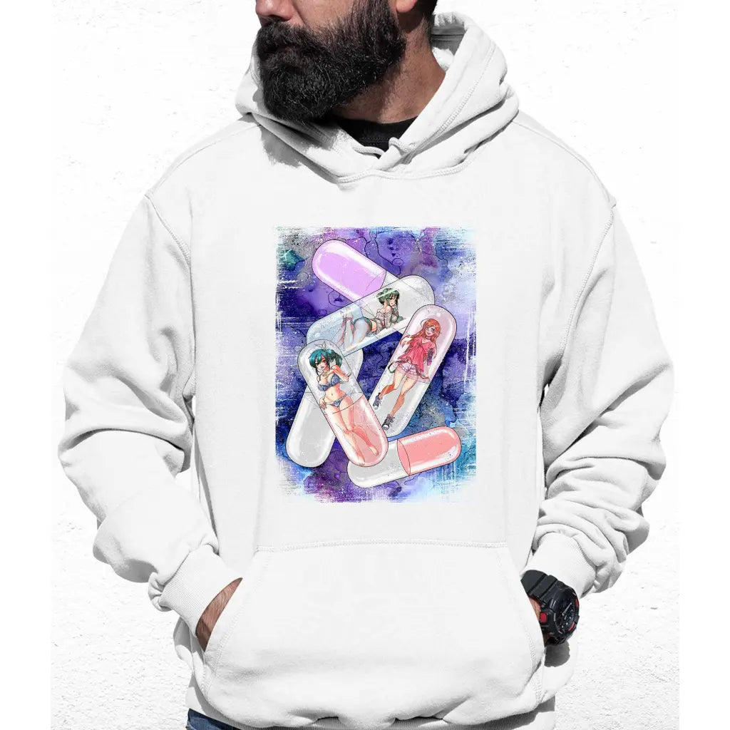 Anime Pills Colour Hoodie - Tshirtpark.com