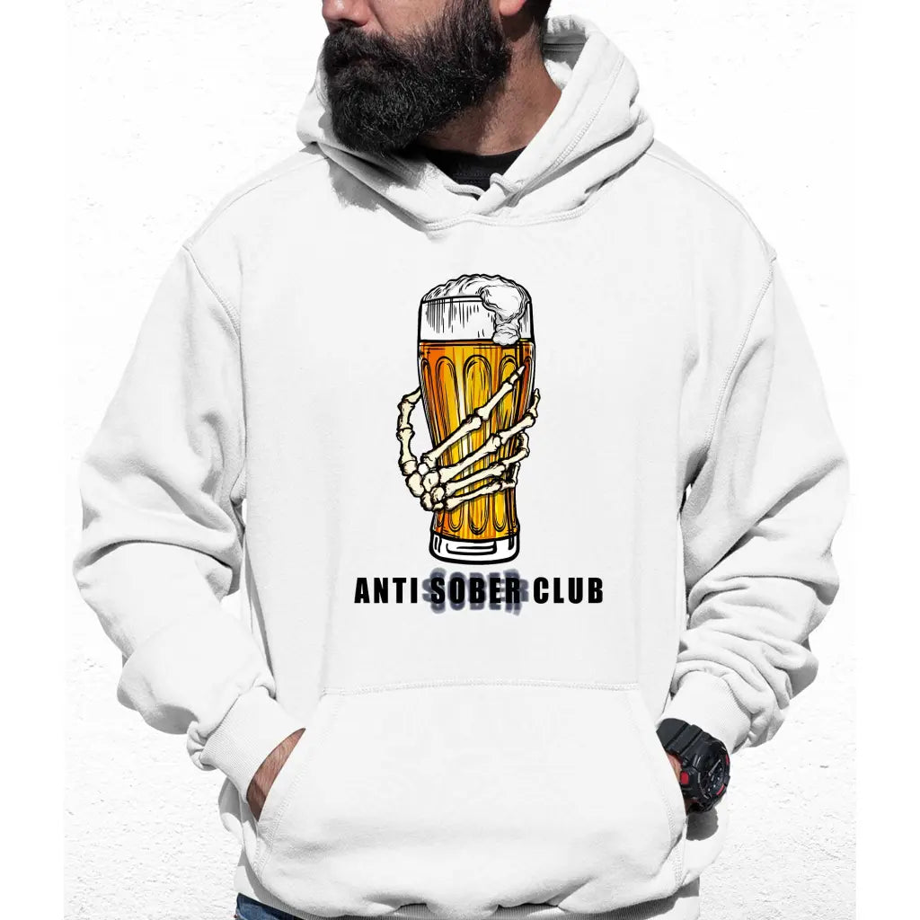 Anti-Sober Club Colour Hoodie - Tshirtpark.com