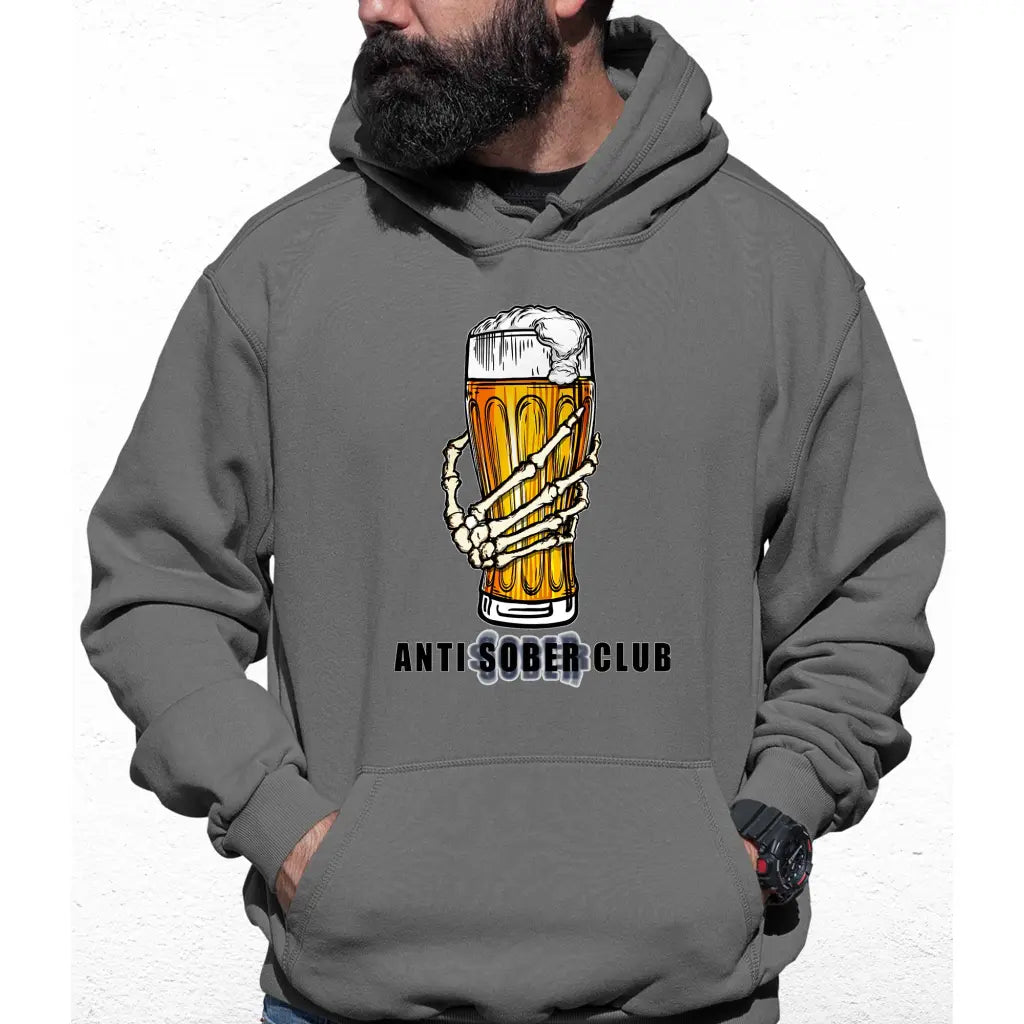 Anti-Sober Club Colour Hoodie - Tshirtpark.com