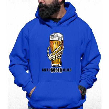 Anti-Sober Club Colour Hoodie - Tshirtpark.com