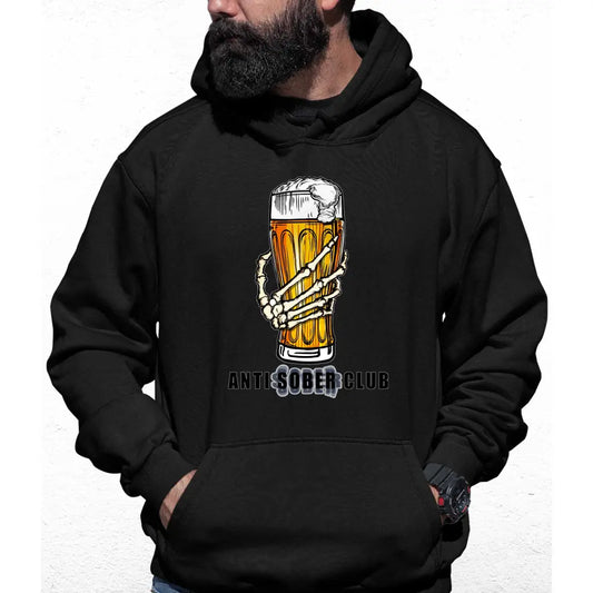 Anti-Sober Club Colour Hoodie - Tshirtpark.com