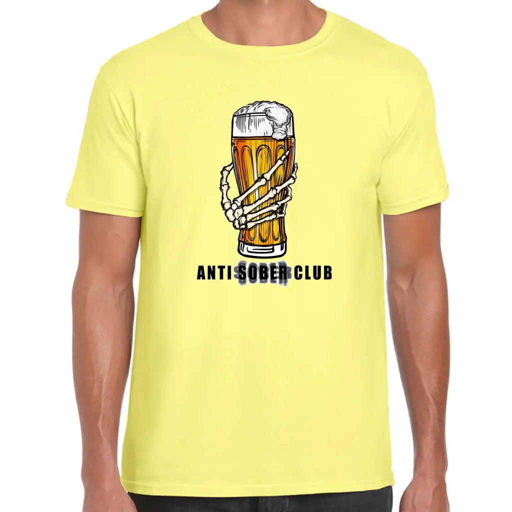 Anti-Sober Club T-Shirt - Tshirtpark.com