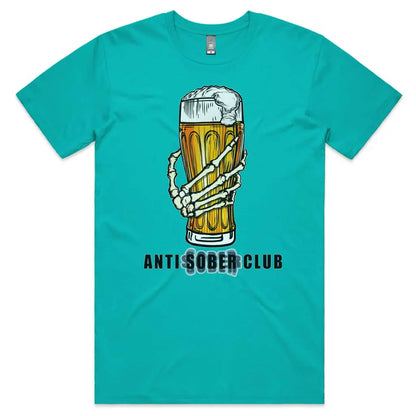 Anti Sober Club T-Shirt - Tshirtpark.com