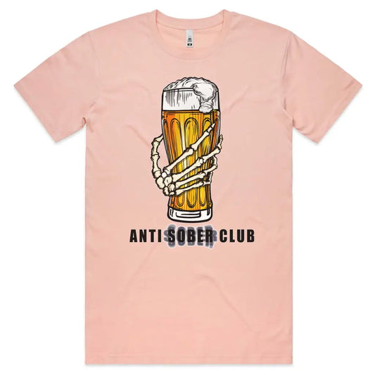 Anti Sober Club T-Shirt - Tshirtpark.com