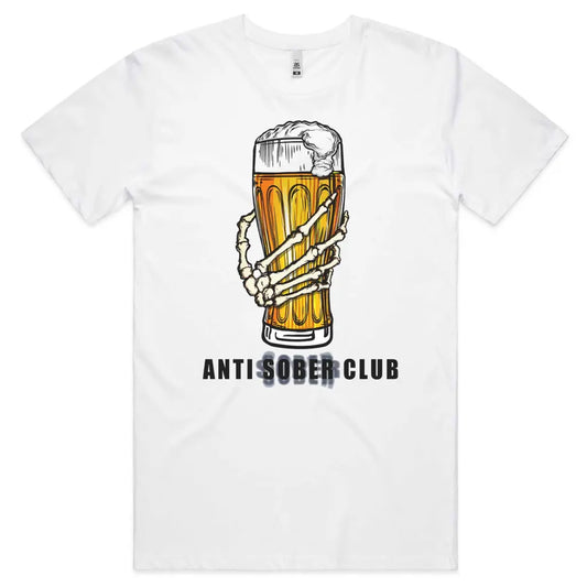 Anti Sober Club T-Shirt - Tshirtpark.com