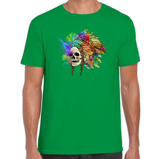 Apache Skull T-Shirt - Tshirtpark.com