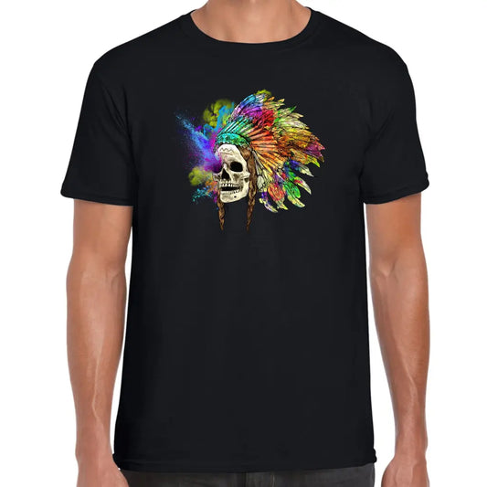 Apache Skull T-Shirt - Tshirtpark.com