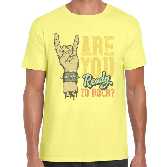 Are You Ready To Rock? T-Shirt - Tshirtpark.com