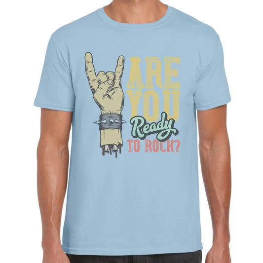 Are You Ready To Rock? T-Shirt - Tshirtpark.com