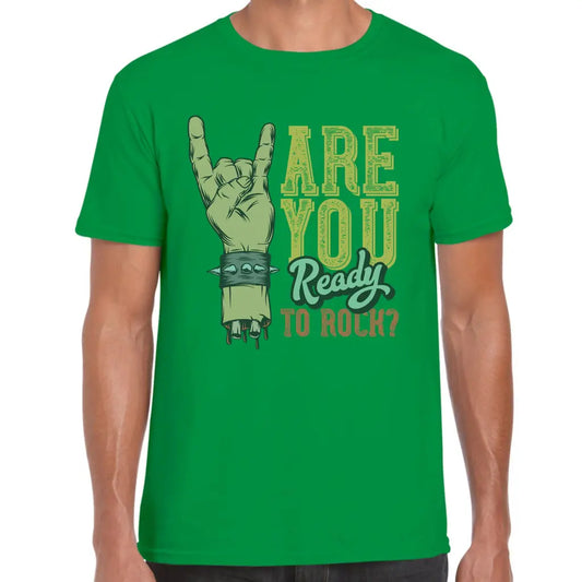 Are You Ready To Rock? T-Shirt - Tshirtpark.com