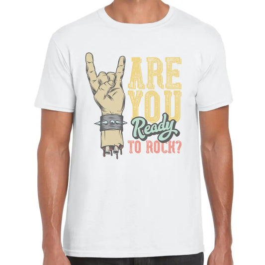 Are You Ready To Rock? T-Shirt - Tshirtpark.com