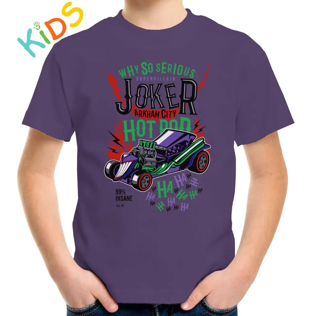Arkham City Hotrod Kids T-shirt - Tshirtpark.com