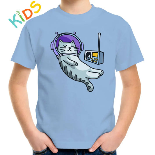 Astro Cat Kids T-shirt - Tshirtpark.com