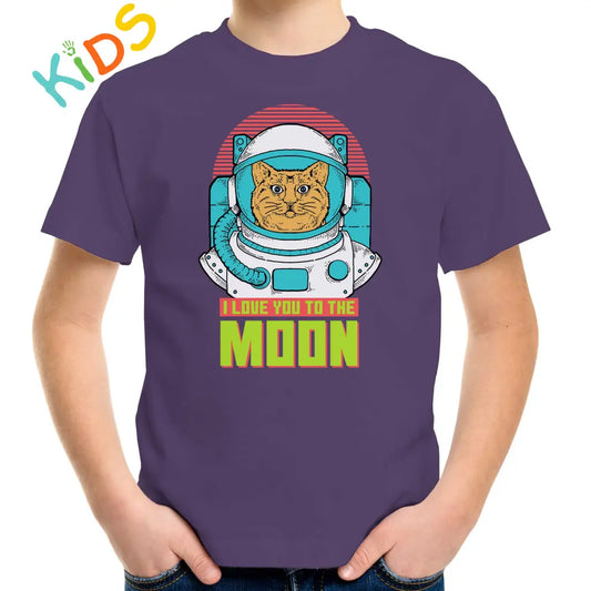 Astro Cat Kids T-shirt - Tshirtpark.com