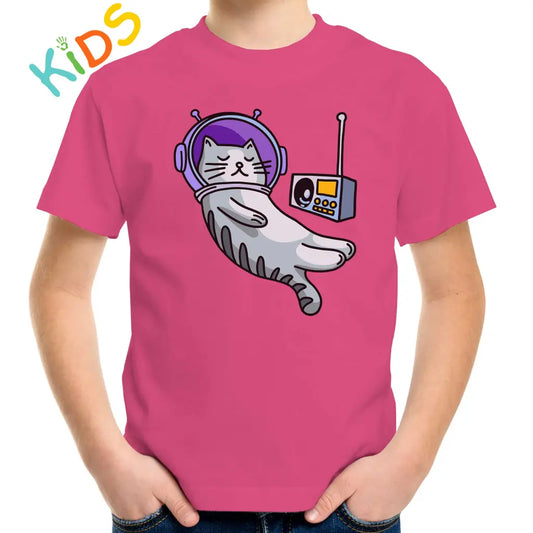 Astro Cat Kids T-shirt - Tshirtpark.com