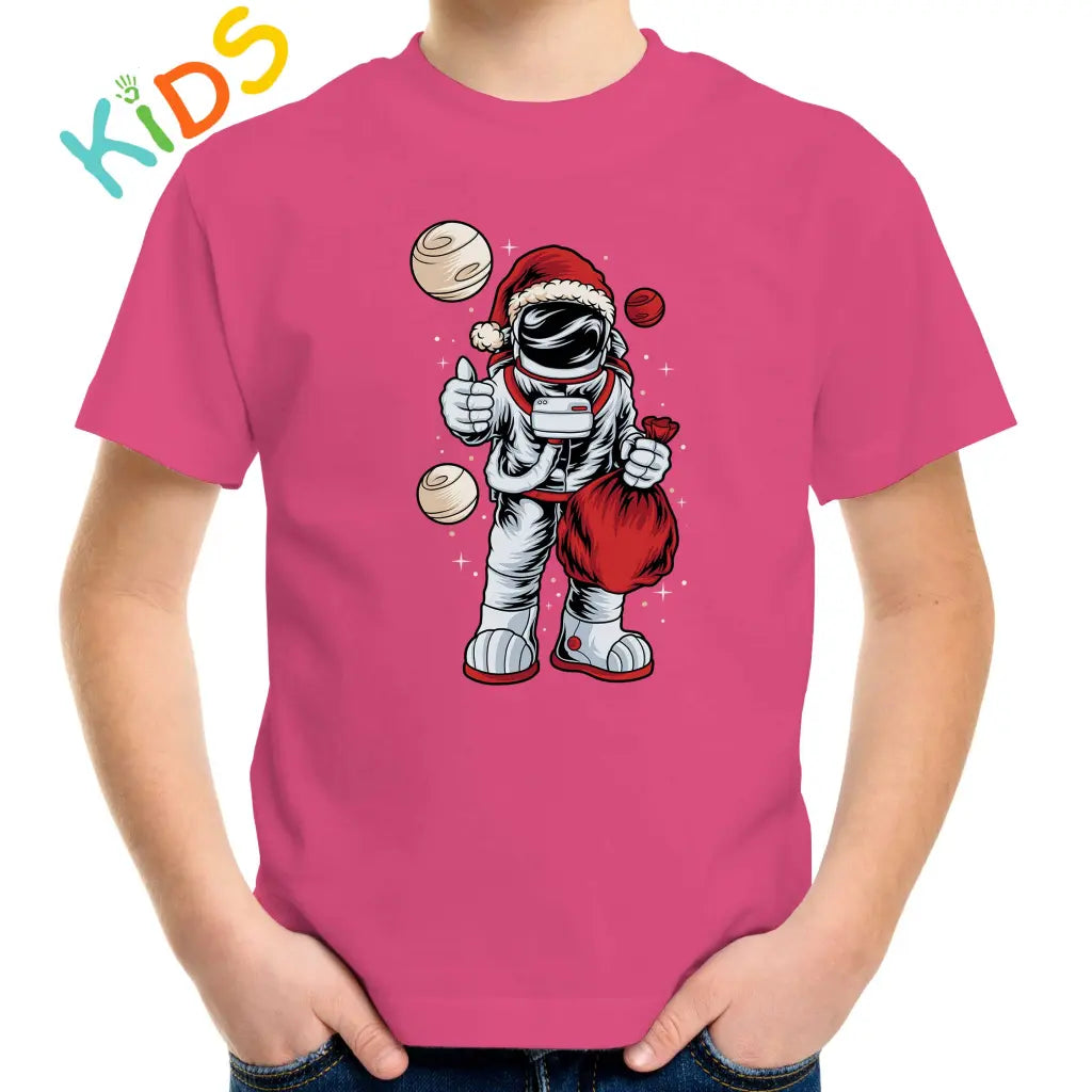 Astro Santa Kids T-shirt - Tshirtpark.com