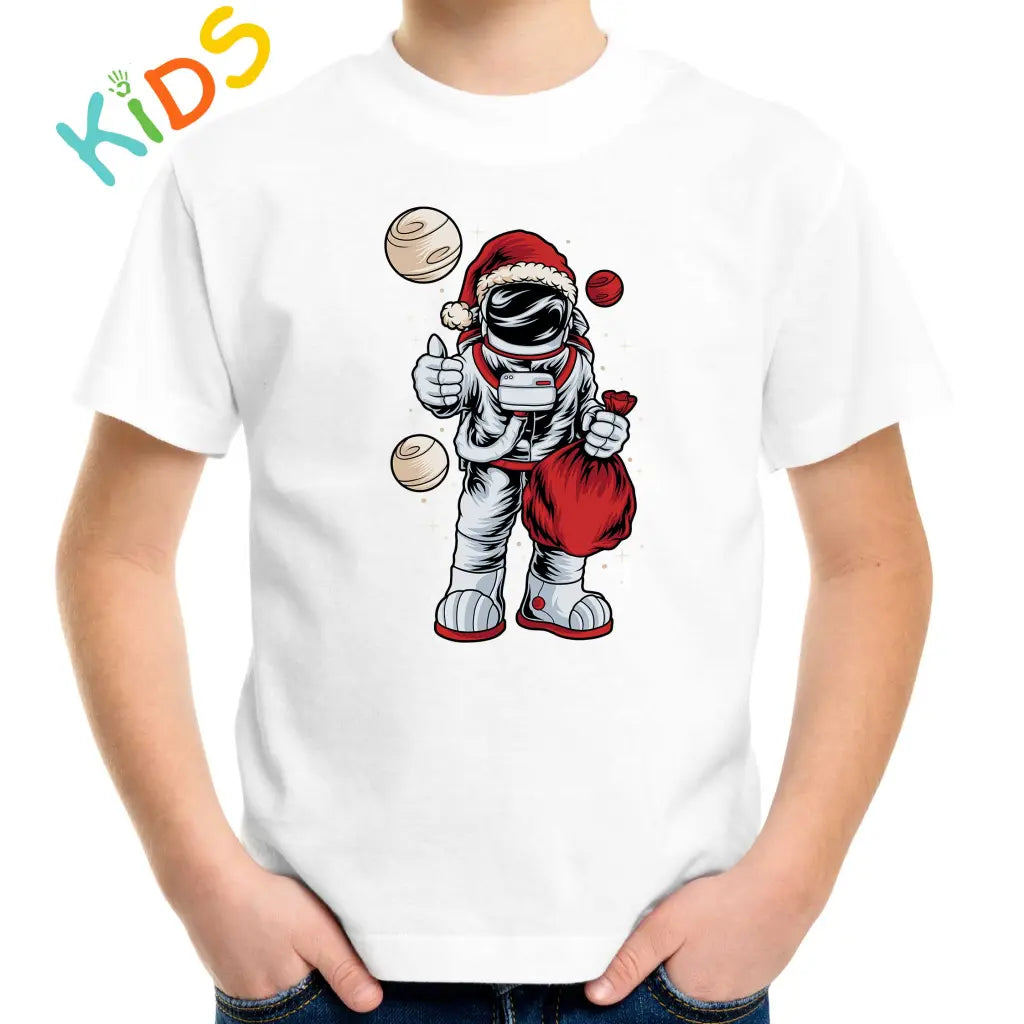 Astro Santa Kids T-shirt - Tshirtpark.com