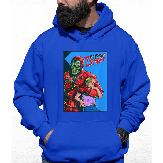 Astro Zombies Blue Colour Hoodie - Tshirtpark.com