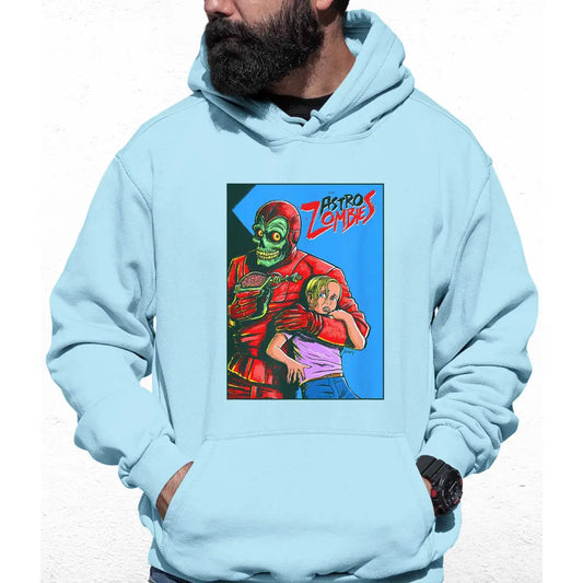 Astro Zombies Blue Colour Hoodie - Tshirtpark.com