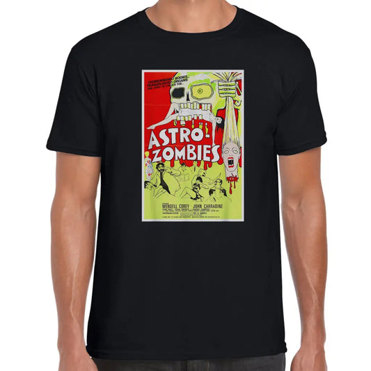 Astro Zombies Green T-Shirt - Tshirtpark.com