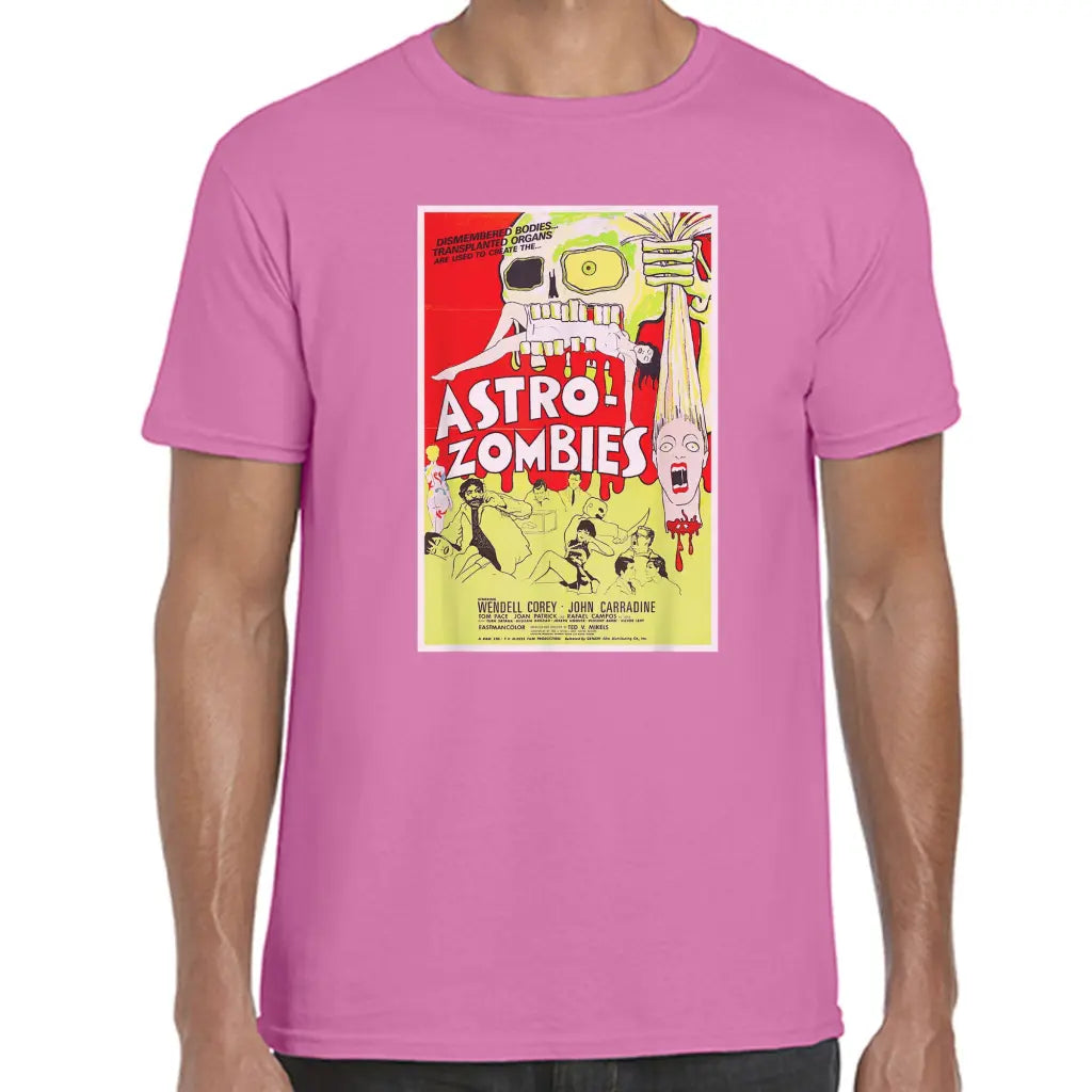 Astro Zombies Green T-Shirt - Tshirtpark.com