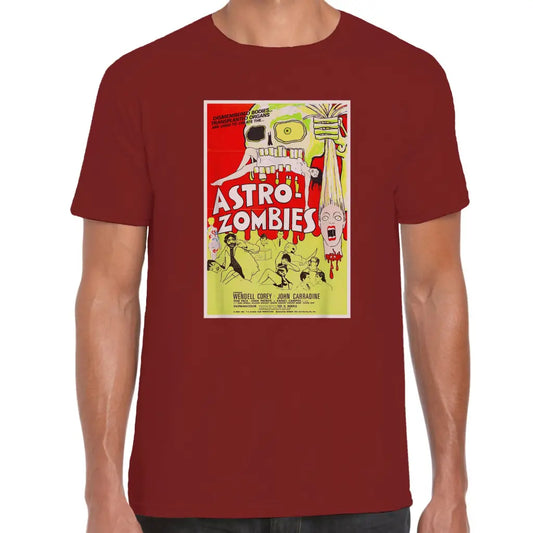 Astro Zombies Green T-Shirt - Tshirtpark.com