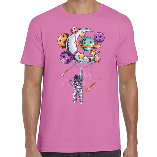 Astronaut Balloons T-Shirt - Tshirtpark.com