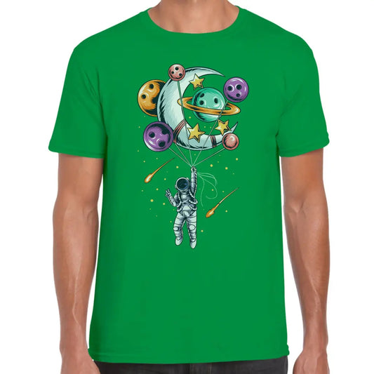 Astronaut Balloons T-Shirt - Tshirtpark.com