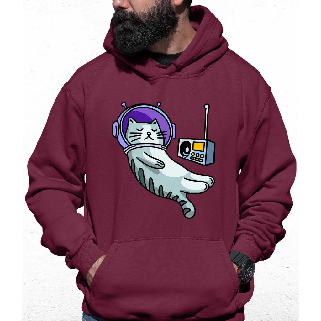 Astronaut Cat Colour Hoodie - Tshirtpark.com