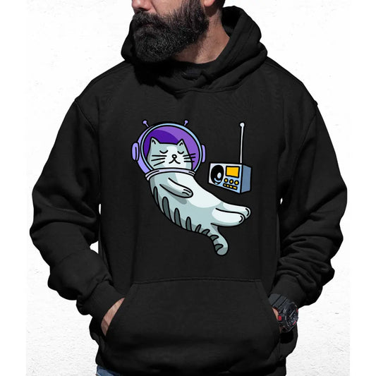 Astronaut Cat Colour Hoodie - Tshirtpark.com