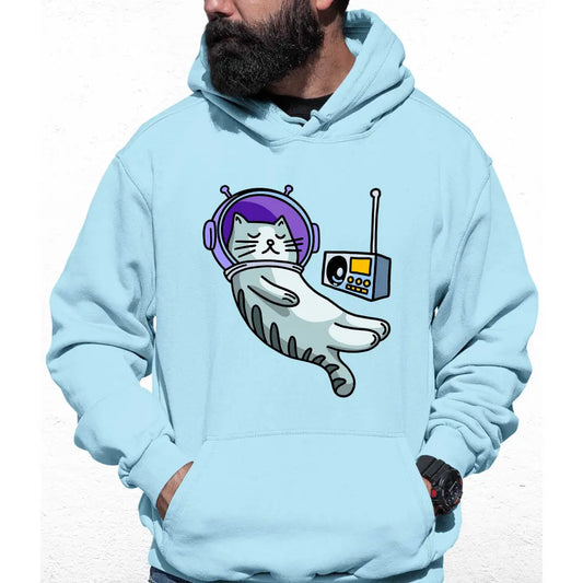 Astronaut Cat Colour Hoodie - Tshirtpark.com