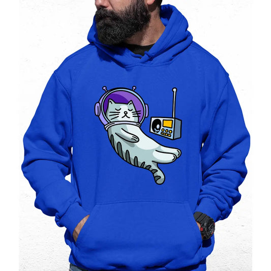 Astronaut Cat Colour Hoodie - Tshirtpark.com