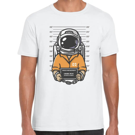 Astronaut MugShot T-Shirt - Tshirtpark.com